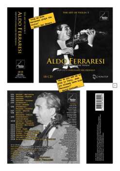 18CD/Dobozkészlet Aldo Ferraresi: The Art Of Violin 1 - Aldo Ferraresi: 1923-1979 Unreleased Recordings DLX