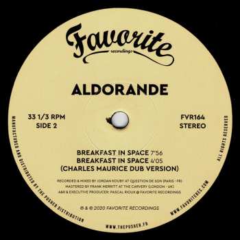 LP Aldorande: Summer Body / Breakfast In Space