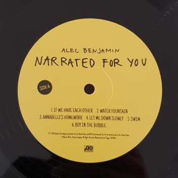 LP Alec Benjamin: Narrated For You