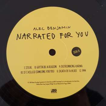 LP Alec Benjamin: Narrated For You
