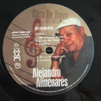 2LP Alejandro Almenares: Casa De Trova - Cuba 50's  LTD