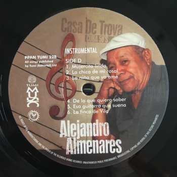 2LP Alejandro Almenares: Casa De Trova - Cuba 50's  LTD