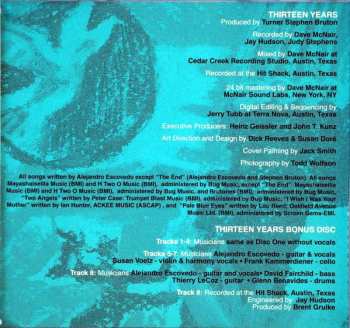 2CD Alejandro Escovedo: Thirteen Years