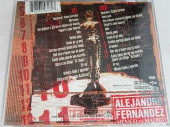 CD/DVD Alejandro Fernández: México >> Madrid (En Directo Y Sin Escalas)
