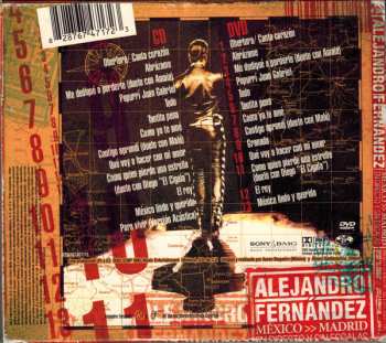 CD/DVD Alejandro Fernández: México >> Madrid (En Directo Y Sin Escalas)