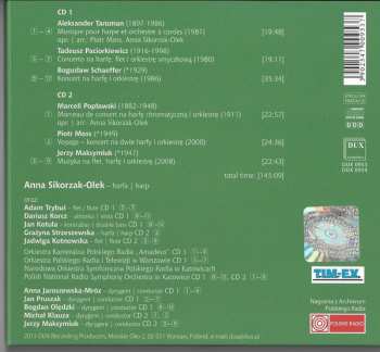 2CD Anna Sikorzak-Olek: 20th-Century Polish Harp Concertos