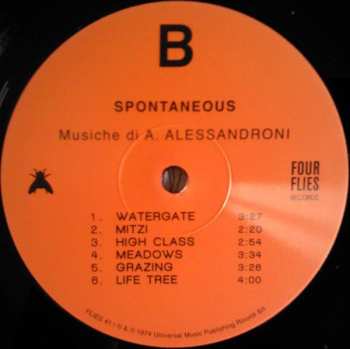 LP Alessandro Alessandroni: Spontaneous