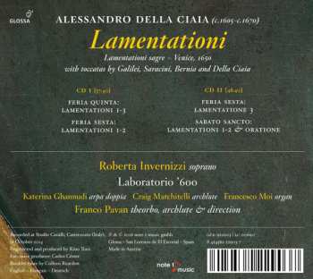 2CD Roberta Invernizzi: Lamentationi