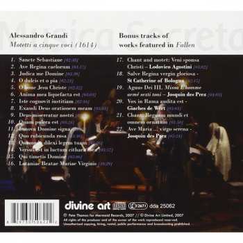 CD Alessandro Grandi: Motetti A Cinque Voce (1614)