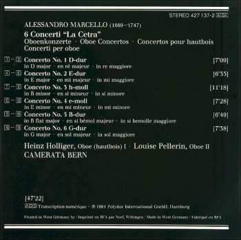 CD Camerata Bern: 6 Concerti »La Cetra«