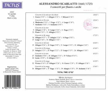 CD Alessandro Scarlatti: I Concerti Per Flauto E Archi
