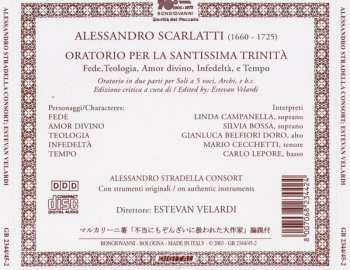 2CD Alessandro Scarlatti: Oratorio Per La Santissima Trinità