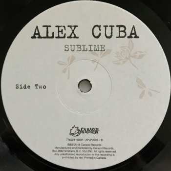 LP Alex Cuba: Sublime