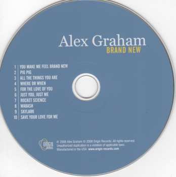CD Alex Graham: Brand New