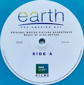 2LP Alex Heffes: Earth One Amazing Day (Original Motion Picture Soundtrack) NUM | LTD | CLR