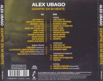 CD/DVD Alex Ubago: Siempre En Mi Mente