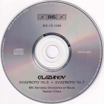 CD Alexander Glazunov: Symphonies No. 5 & 6