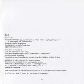CD Alexander Glazunov: Symphonies No. 5 & 6