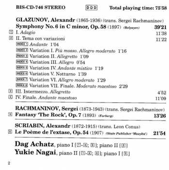 CD Sergei Vasilyevich Rachmaninoff: Two-Piano Arrangements Of Russian Music