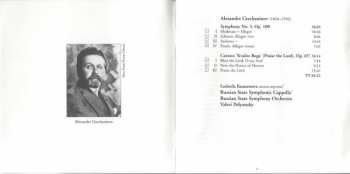 CD Russian State Symphony Orchestra: Symphony No. 3 • Cantata 'Praise The Lord'