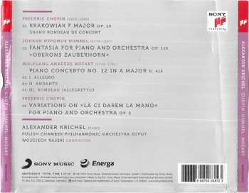 CD Frédéric Chopin: Chopin - Hummel - Mozart