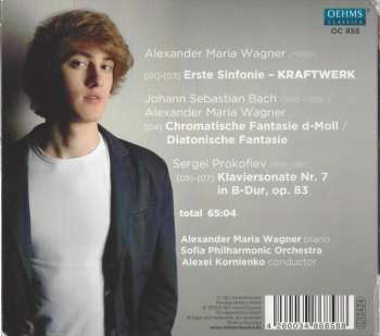 CD Johann Sebastian Bach: Symphony No. 1 "Kraftwerk"