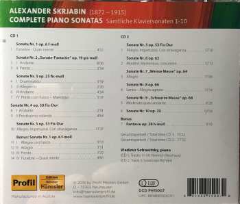 2CD Sviatoslav Richter: Complete Piano Sonatas