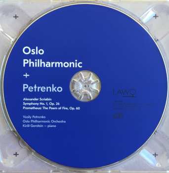CD Oslo Filharmoniske Orkester: Symphony No. 1, Op. 26 •  Prometheus: The Poem Of Fire, Op. 60