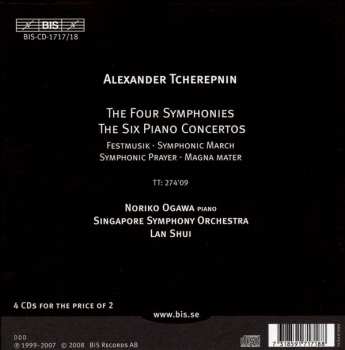 4CD/Dobozkészlet Noriko Ogawa: The Symphonies And Piano Concertos