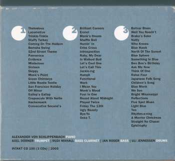3CD/Dobozkészlet Alexander von Schlippenbach: Monk's Casino (The Complete Works Of Thelonious Monk)
