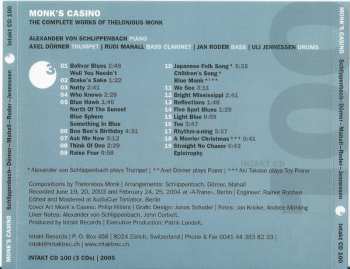 3CD/Dobozkészlet Alexander von Schlippenbach: Monk's Casino (The Complete Works Of Thelonious Monk)