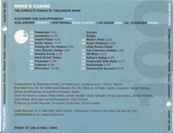 3CD/Dobozkészlet Alexander von Schlippenbach: Monk's Casino (The Complete Works Of Thelonious Monk)