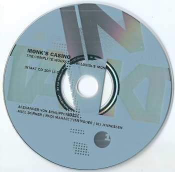 3CD/Dobozkészlet Alexander von Schlippenbach: Monk's Casino (The Complete Works Of Thelonious Monk)