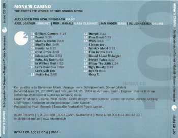 3CD/Dobozkészlet Alexander von Schlippenbach: Monk's Casino (The Complete Works Of Thelonious Monk)