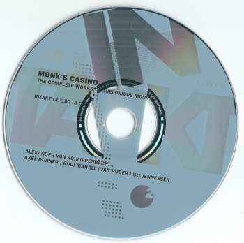 3CD/Dobozkészlet Alexander von Schlippenbach: Monk's Casino (The Complete Works Of Thelonious Monk)