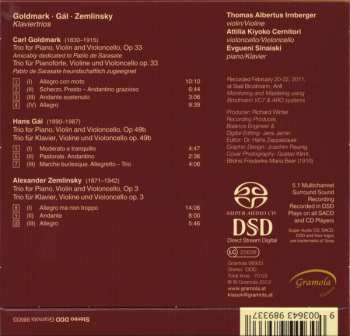 SACD Alexander Von Zemlinsky: Klaviertrios
