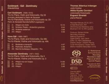 SACD Alexander Von Zemlinsky: Klaviertrios