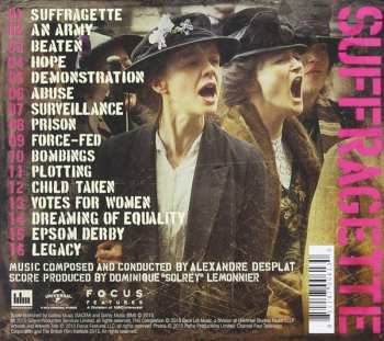CD Alexandre Desplat: Suffragette (Original Motion Picture Soundtrack)