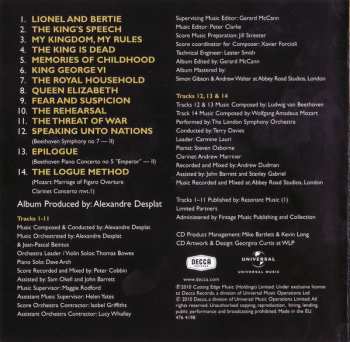 CD Alexandre Desplat: The King's Speech (Original Motion Picture Soundtrack) 