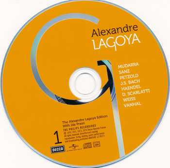 10CD/Dobozkészlet Alexandre Lagoya: The Alexandre Lagoya Edition With Ida Presti (Complete Philips & RCA Recordings)