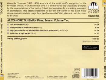 CD Alexandre Tansman: Piano Music, Volume Two
