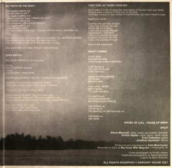 LP Alexis S.F. Marshall: House Of Lull. House Of When