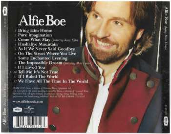 CD Alfie Boe: Bring Him Home