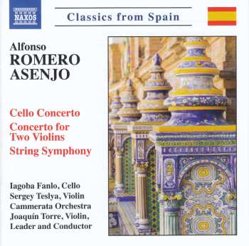 Album Iagoba Fanlo: Cello Concerto / Concerto For Two Violins / String Symphony