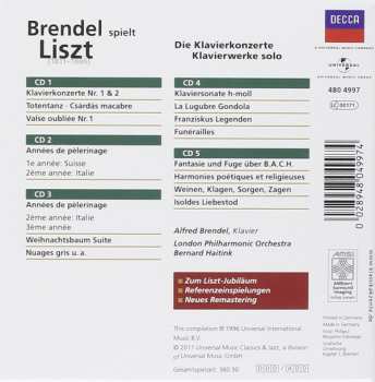 5CD Franz Liszt: Brendel spielt Liszt
