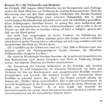 CD Danmarks Radios Symfoniorkester: Cello Concerto No. 1 / Klingende Buchstaben / Four Hymns