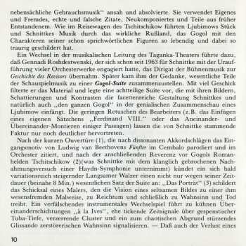 CD Alfred Schnittke: Gogol Suite / Labyrinths