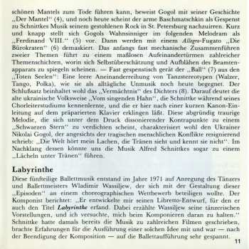 CD Alfred Schnittke: Gogol Suite / Labyrinths