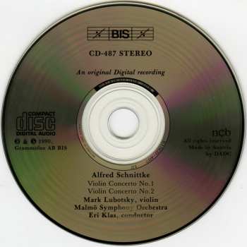CD Alfred Schnittke: Violin Concertos No. 1 & No. 2