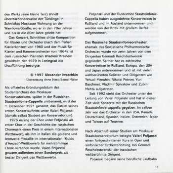 CD Alfred Schnittke: Requiem / Piano Concerto